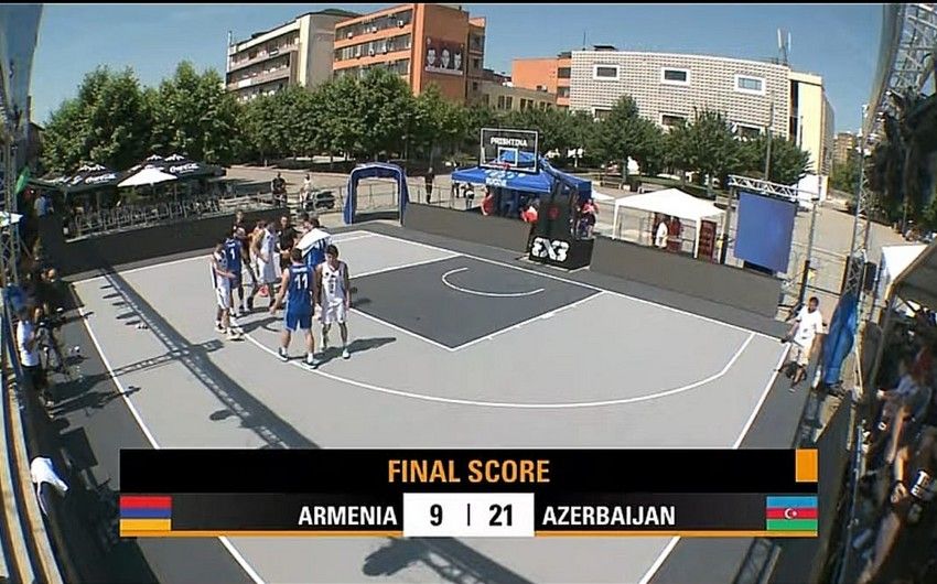 Basketbol millimiz Ermənistan komandasını məğlub etdi