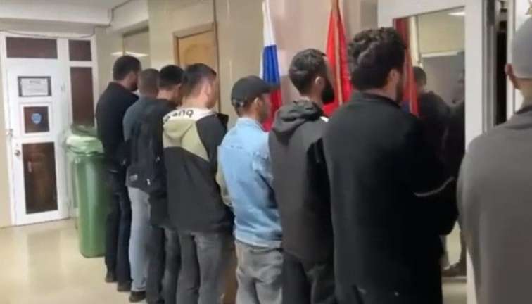 Moskvada "miqrant ovu" davam edir - 500 nəfər saxlanıldı...