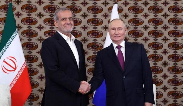 Putin Pezeşkianla görüşüb