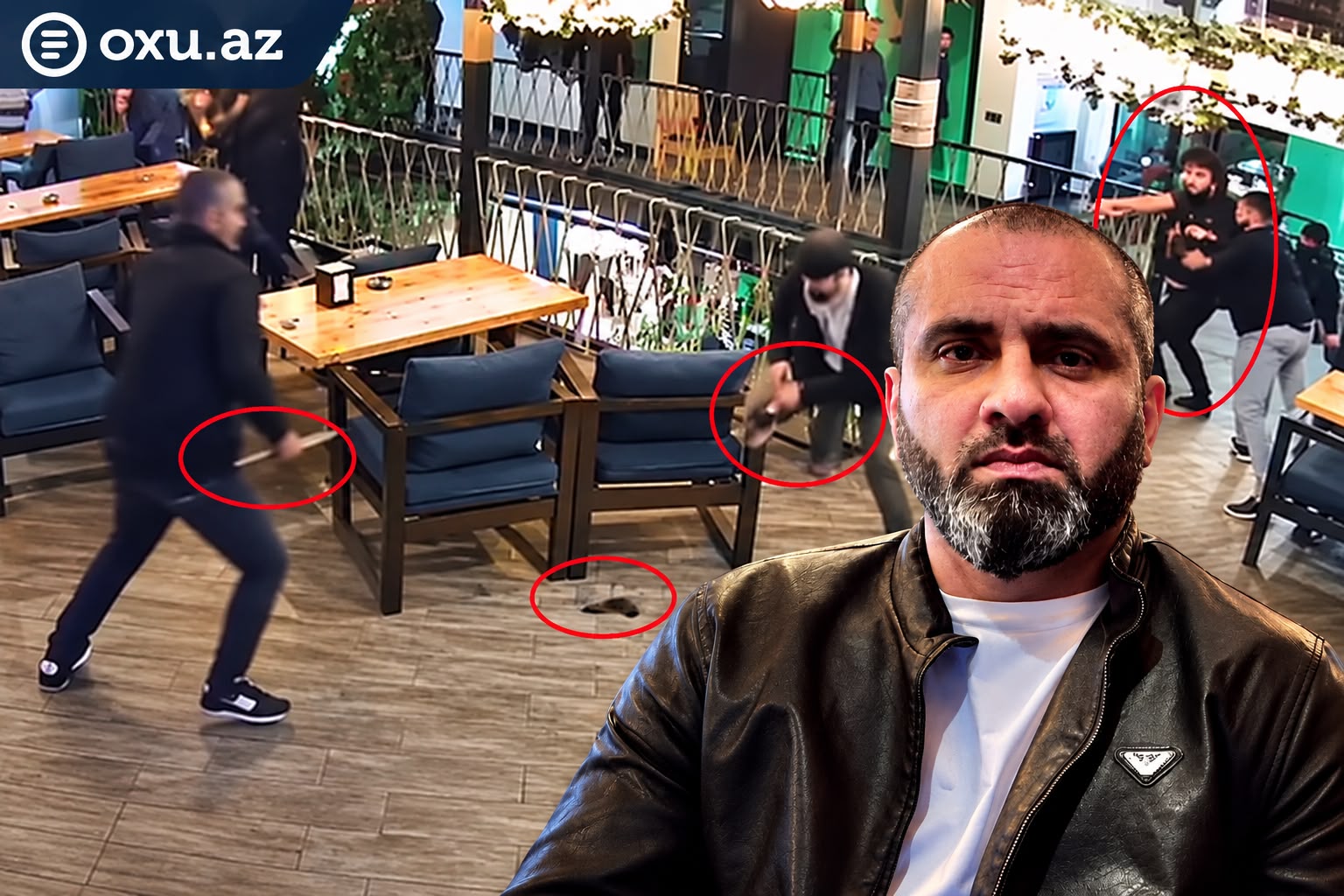 Bakıda kafedə kütləvi dava: ölən var